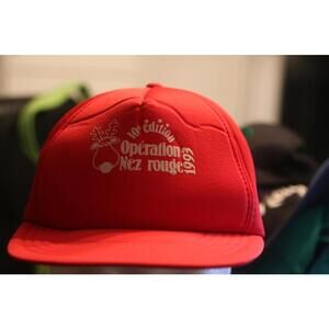 Casquette Opération Nez rouge – 10e édition – SAAQ – Promotionnelle – Ajustable